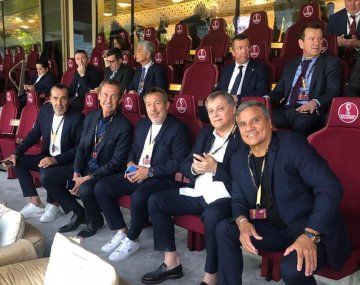 Homenajearon a Maradona y a los campeones del Mundo 