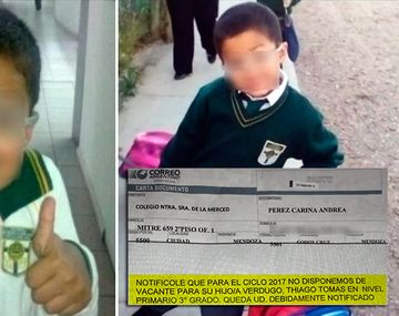 Su papá murió en enero en un hecho delictivo y hoy él sufre las consecuencias del trauma