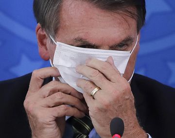 Jair Bolsonaro, presidente de Brasil es un activo militante anticuarentena