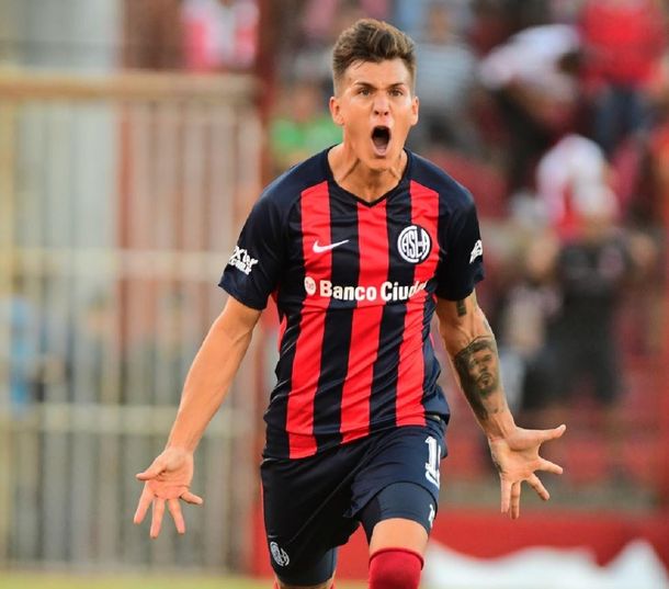 Nicolás Reniero en San Lorenzo - Crédito:&nbsp;@SanLorenzo