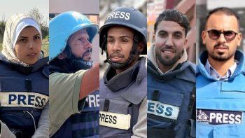 Quiénes eran los cinco periodistas asesinados en Gaza por las Fuerzas de Israel