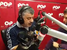 Divertida situación de Pichu Straneo en Radio Pop: así lo cargó su hijo por el gol de Messi