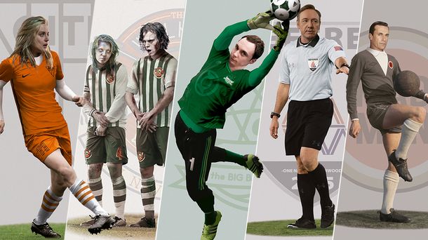 Así serían las camisetas de fútbol de las series más populares del momento