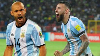 con argentina afuera del mundial 2018, hablaron mascherano y otamendi