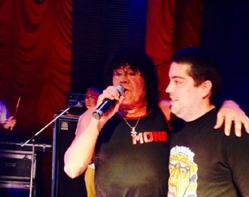 Patricio Fontanet y La Mona Jiménez compartieron escenario en Córdoba