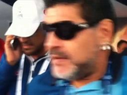 maradona, casi a los golpes durante un evento en dubai maradona, casi a los golpes durante un evento en dubai