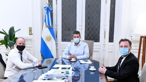 Martín Insaurralde se reunió con Sergio Massa y le brindó su apoyo al apoyo al proyecto de Ganancias