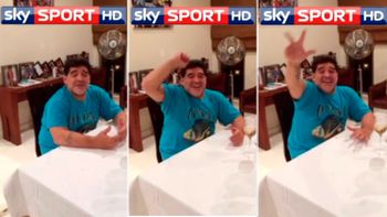 por el titulo: maradona calienta el clasico entre napoli y juventus por el titulo: maradona calienta el clasico entre napoli y juventus