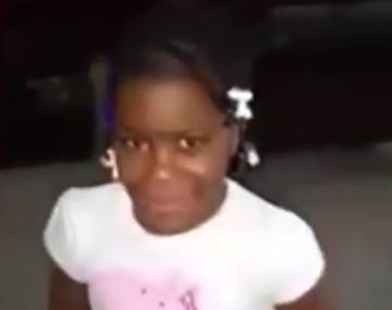 El llanto de una nena porque se irá Obama