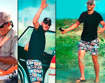 Las vacaciones del actor de Los Juegos del Hambre en Punta del Este