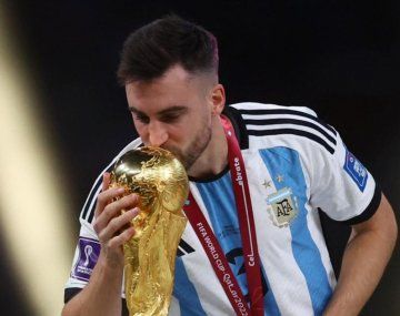 Nicolás Tagliafico cumplió su promesa tras ganar el Mundial: así quedó
