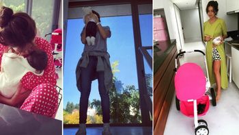 los primeros dias de zaira nara como mama: es tal cual como lo sonamos los primeros dias de zaira nara como mama: es tal cual como lo sonamos