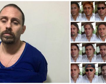 Interpol elaboró 28  identikits de Pérez Corradi y no acertó ninguno
