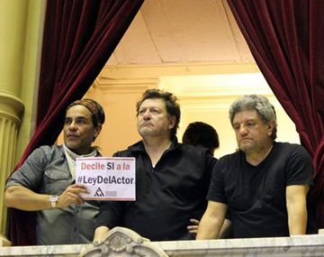 La Asociación Argentina de Actores reclama la reglamentación de la Ley del Actor