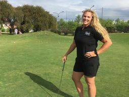 Me encanta el golf, siento que tengo potencial, admite Dahlgren, que además practica judo y jujitsu