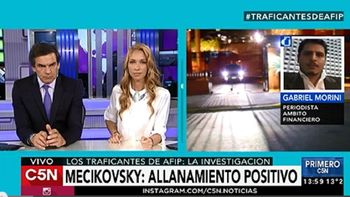 traficantes de la afip: hallan importantes pruebas en el domicilio de mecikovsky traficantes de la afip: hallan importantes pruebas en el domicilio de mecikovsky
