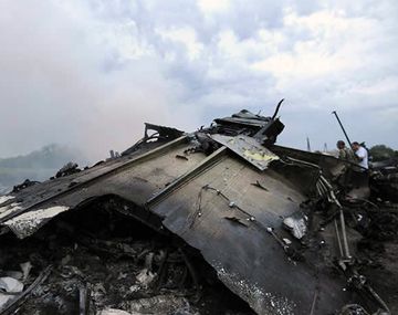 Las impresionantes  fotos del vuelo MH17