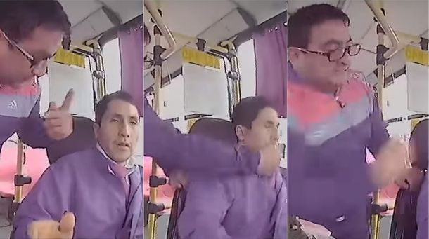 Le pegó al colectivero porque no le abrió antes de la parada