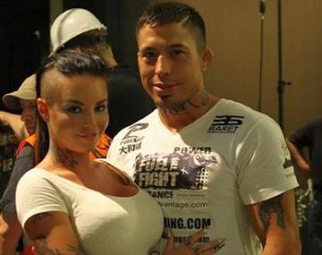 Jonathan Koppenhaver junto con&nbsp;Christine Mackinday.