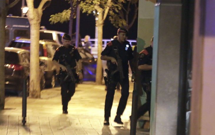 Así actuaban las fuerzas de seguridad tras los atentados