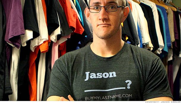 Insólita venta: un joven empresario logró hacerse millonario al comercializar su apellido