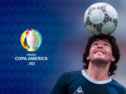 El homenaje a Diego en la previa del partido ante Chile