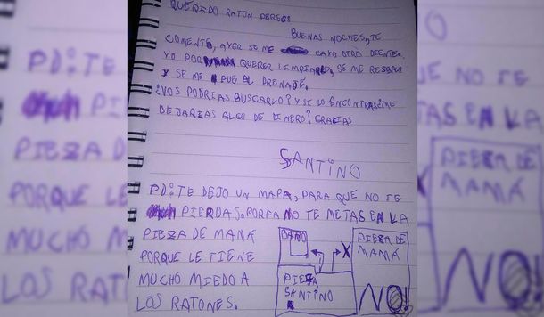 La tierna carta de un nene de 6 años al Ratón Pérez