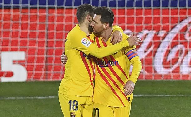 Con una asistencia de Lionel Messi, Barcelona venció al Huesca