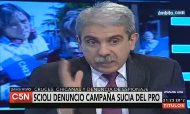 Aníbal Fernández en C5N: Solá y Vidal no me pueden alcanzar