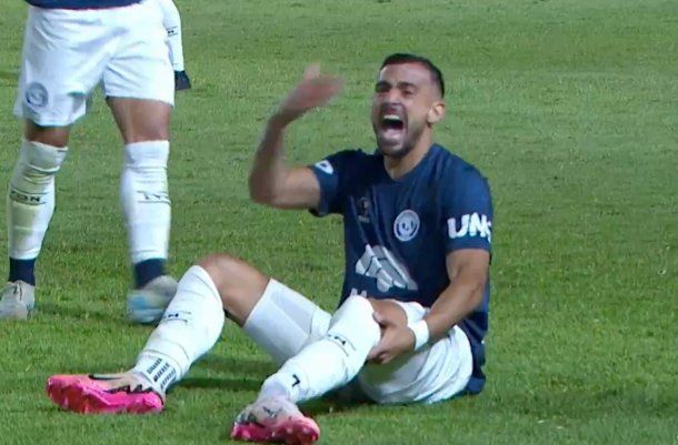 La impactante lesión de Victorio Ramis en Independiente Rivadavia vs Racing