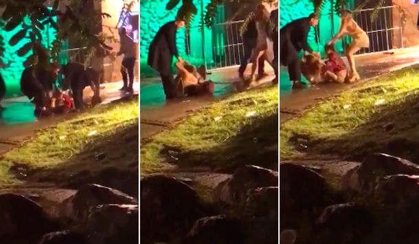 VIDEO: Brutal pelea entre tres chicas durante una fiesta de Año Nuevo en Tucumán