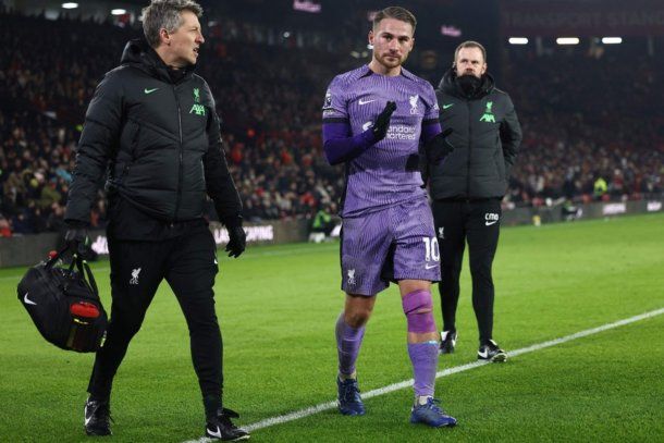 El duro parte médico de Alexis Mac Allister en Liverpool: Peor de lo que pensábamos