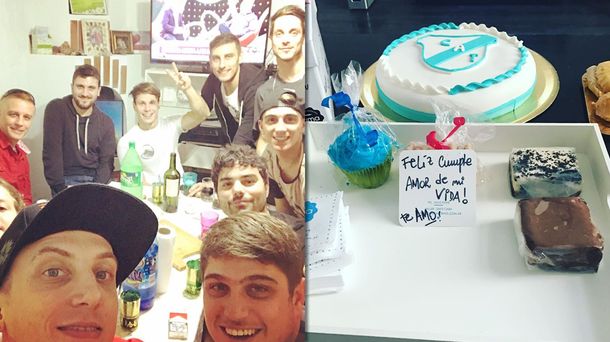 El Polaco y Silvina Luna