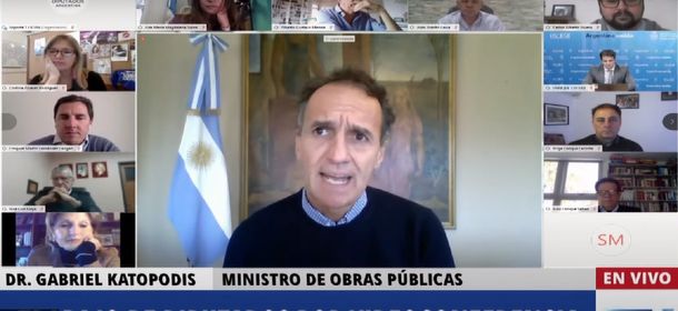 Diputados: Katopodis asistió a la reunión de la comisión de Obras Públicas