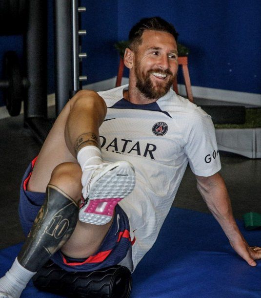 Lionel Messi comenzó la pretemporada con PSG