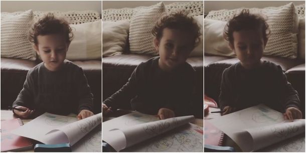 El tierno video del hijo de Sabrina Garciarena y Germán Paoloski, cantando