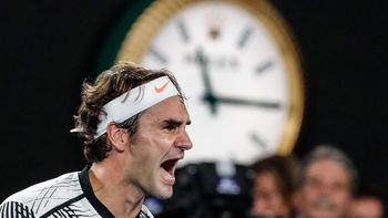 La furia de Federer tras ser campeón en Australia La furia de Federer tras ser campeón en Australia