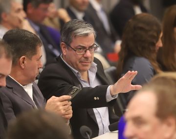 Germán Martínez (UxP) en la Comisión de Legislación Penal de Diputados (Foto: Mariano Fuchila)