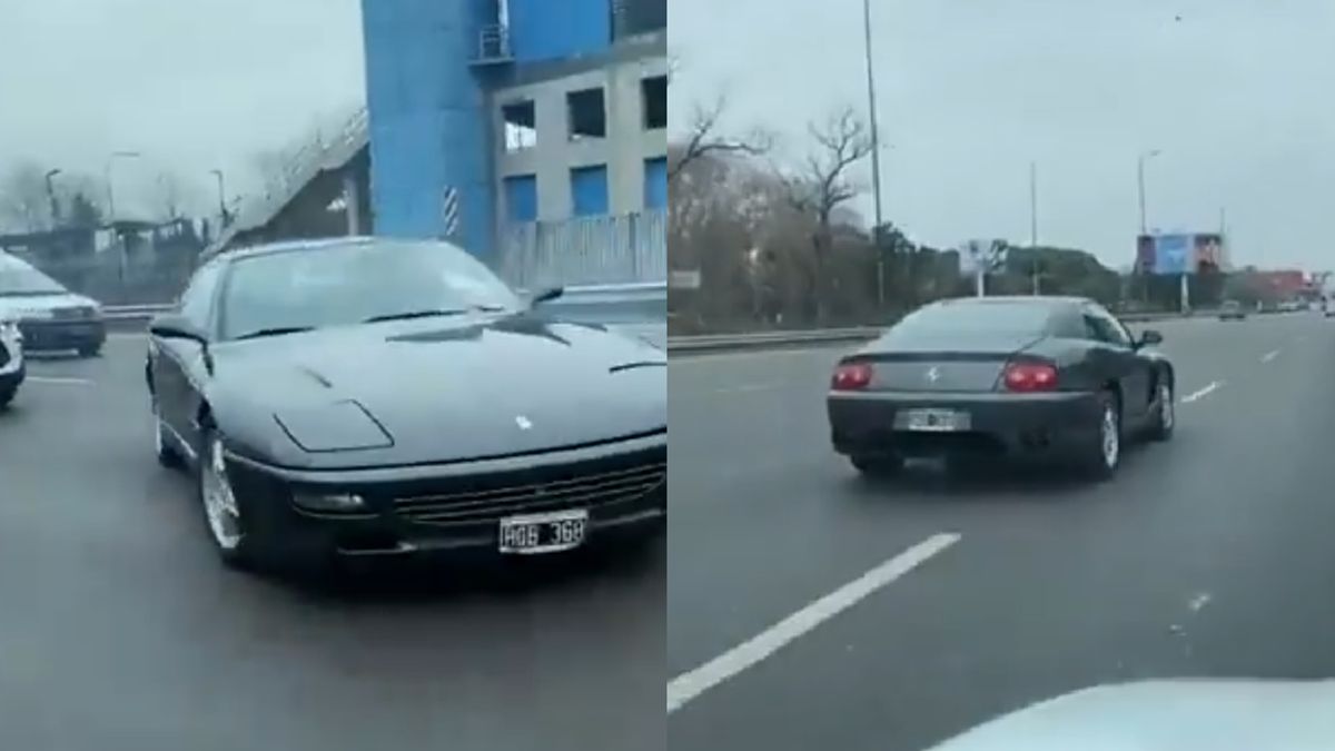 Quién es Eduardo Peña, el imprudente conductor de una Ferrari en plena Avenida Lugones