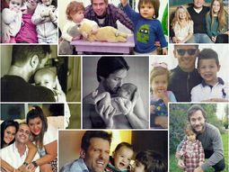 La súper producción por el Día del Padre de los famosos