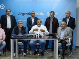 Alberto Fern&aacute;ndez recibi&oacute; a la CGT en Olivos