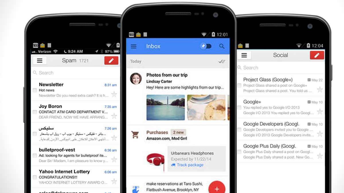 Google lanzó Inbox, una nueva aplicación para gestionar los mails