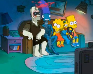 La espectacular apertura de Los Simpson por Halloween