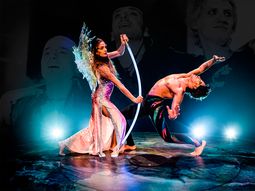 Florencia Aracama y Nicolás Busso brillan en el Cirque du Soleil