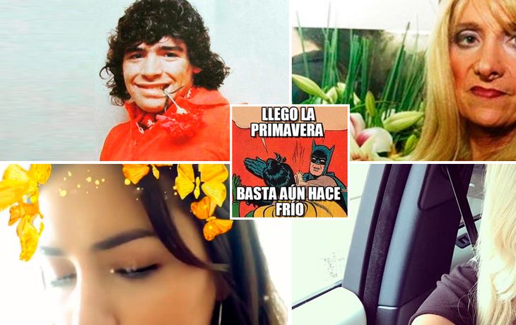 Con la primavera, llegaron los memes