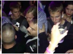 VIDEO: Bieber fue atacado por un hombre en una disco de Munich