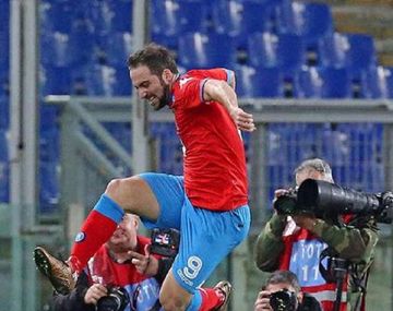 Sigue imparable: Higuaín convirtió en una nueva victoria del Napoli