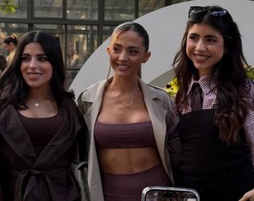 Camila Mayan y las mujeres de la Selección Argentina.