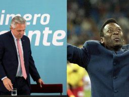 El sentido mensaje de Alberto Fernández por la muerte de Pelé