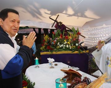 Hugo Chávez le pidió a Dios no morir (EFE)